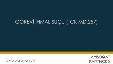 Görevi İhmal Suçu (TCK md. 257)