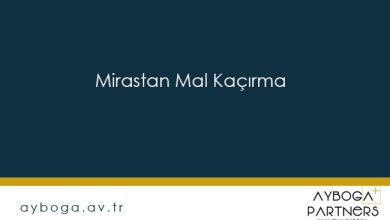 Mirastan Mal Kaçırma