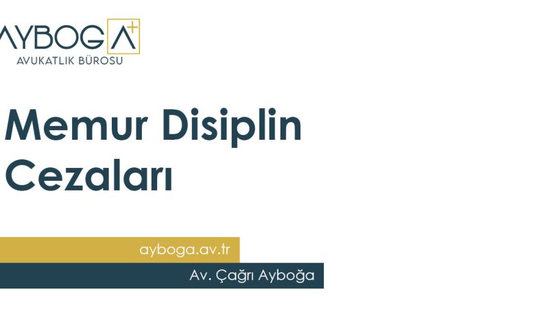 Memur Disiplin Cezaları