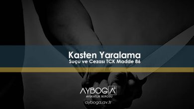 Kasten Yaralama Suçu ve Cezası TCK Madde 86