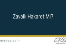 Zavallı Hakaret Mi?