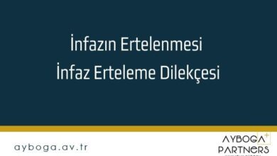 İnfazın Ertelenmesi, İnfaz Erteleme Dilekçesiİnfazın Ertelenmesi, İnfaz Erteleme Dilekçesi