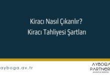 Kiracı Nasıl Çıkarılır? Kiracı Tahliyesi Şartları