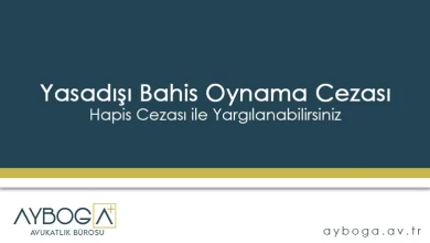Yasadışı Bahis Oynama Cezası Hapis Cezası ile Yargılanabilirsiniz