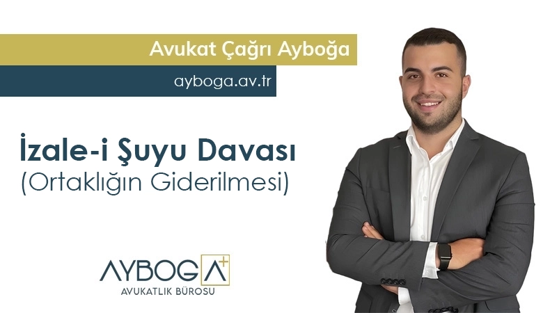 İzale-İ Şuyu (Ortaklığın Giderilmesi) Davası - Güncel 2025