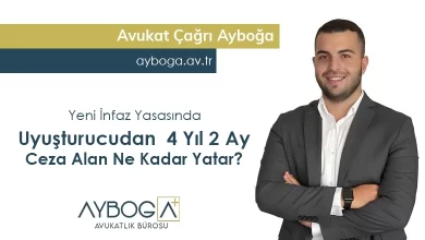 Yeni İnfaz Yasasında Uyuşturucudan 4 Yıl 2 Ay Ceza Alan Ne Kadar Yatar