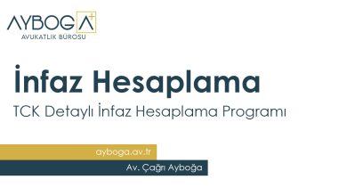 İnfaz Hesaplama Programı 2025 TCK Detaylı Yatar Hesaplama Programı