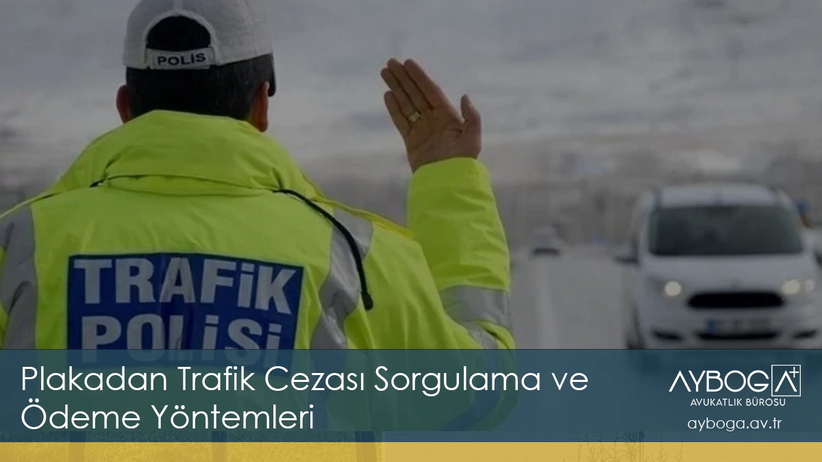 Plakadan Trafik Cezası Sorgulama ve Ödeme Yöntemleri