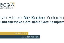 Ceza Alsam Ne Kadar Yatarım?