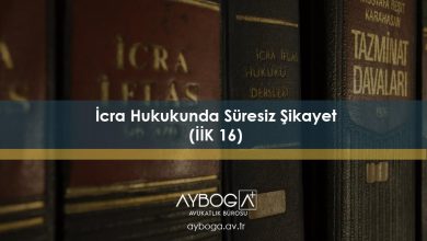 İcra Hukukunda Süresiz Şikayet (İİK 16)