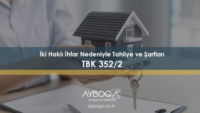 İki Haklı İhtar Nedeniyle Tahliye ve Şartları - TBK 352/2