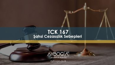 TCK 167 Şahsi Cezasızlık Sebepleri