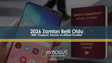 2026 Zamları Belli Oldu: IMEI, Pasaport, Harçlar ve Ehliyet Ücretleri