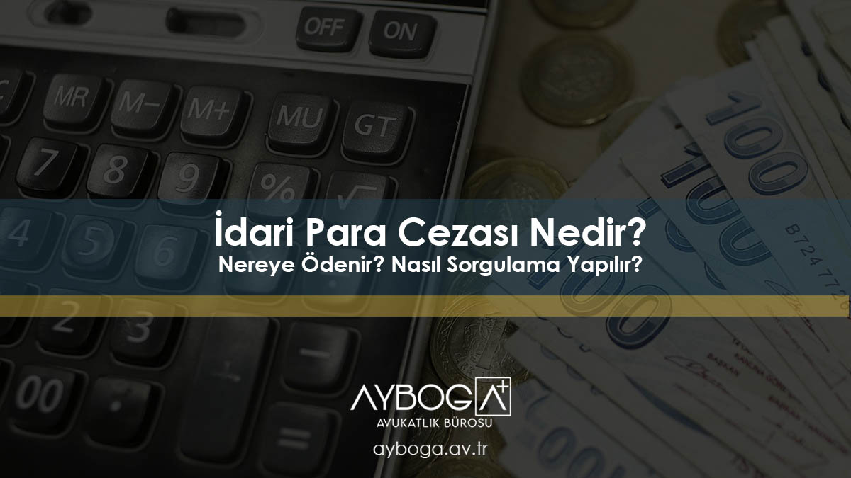 İdari Para Cezası Nedir? Nereye Ödenir? Nasıl Sorgulama Yapılır?