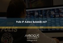 Polis IP Adresi Bulabilir mi?