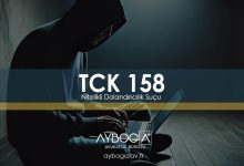 TCK 158 : Nitelikli Dolandırıcılık Suçu