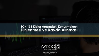 TCK 133 - Kişiler Arasındaki Konuşmaların Dinlenmesi ve Kayda Alınması