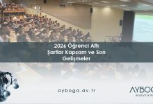 2026 Öğrenci Affı: Şartlar, Kapsam ve Son Gelişmeler