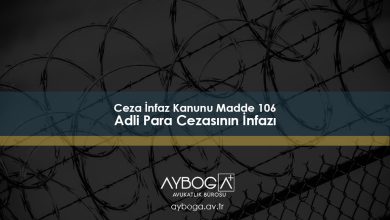 Ceza İnfaz Kanunu Madde 106 (Adli Para Cezasının İnfazı)