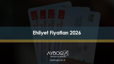 Ehliyet Fiyatları 2026 - B Sınıfı Ehliyet Ücreti Herşey Dahil (Araba)