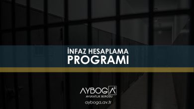 infaz hesaplama programı
