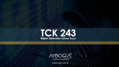 TCK 243 - Bilişim Sistemine Girme Suçu