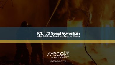 TCK 170 Genel Güvenliğin Kasten Tehlikeye Sokulması Suçu ve Cezası