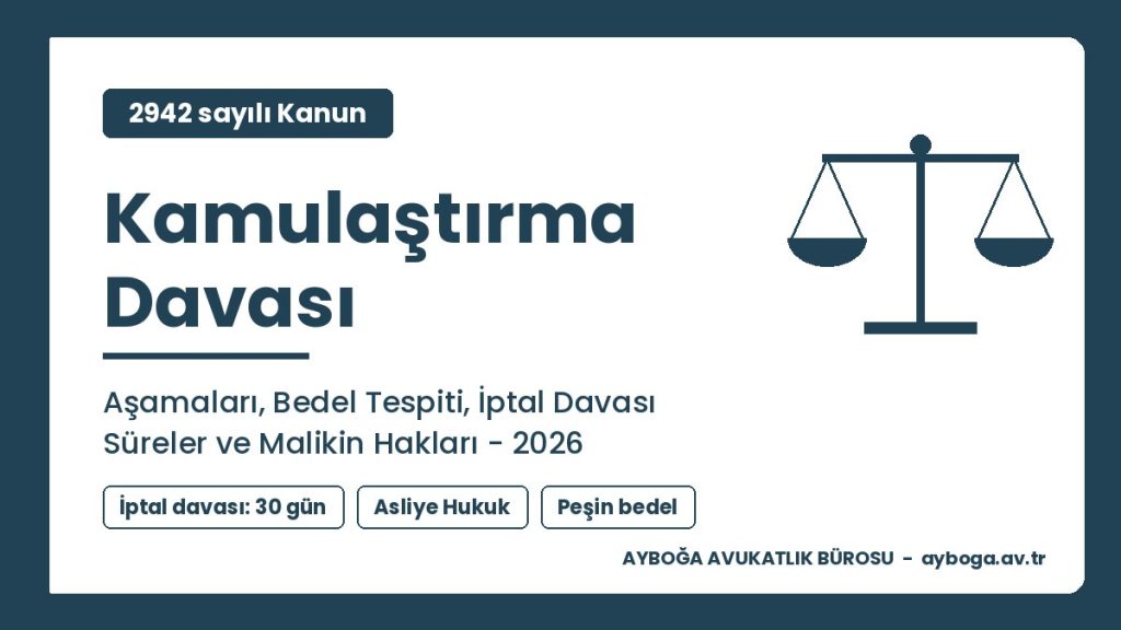 Kamulaştırma Davası: Aşamaları, Bedel Tespiti, İptal Davası, Süreler ve Malikin Hakları 2026